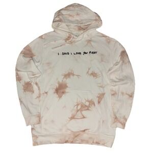 Selena Gomez Hoodie M Tye‎ Dye Embroidered I Said I Love You First Merch NEW
